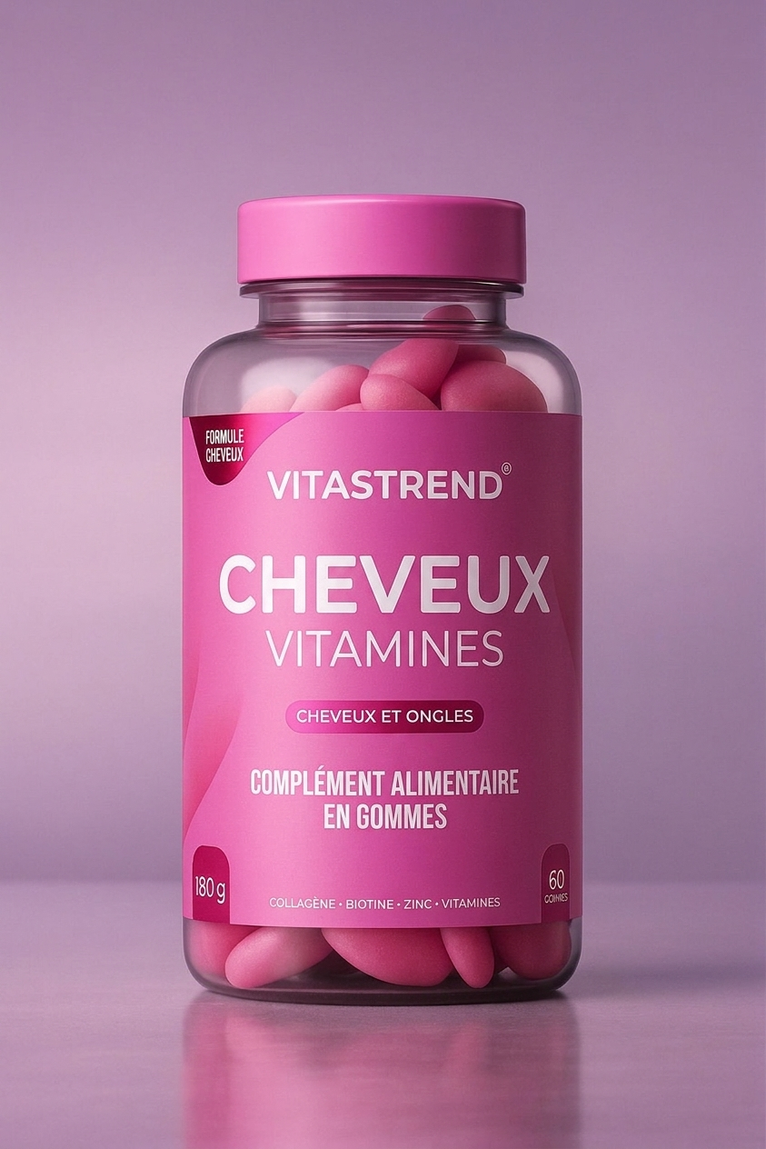 Vitastrend Gummies Cheveux — Croissance et fortification